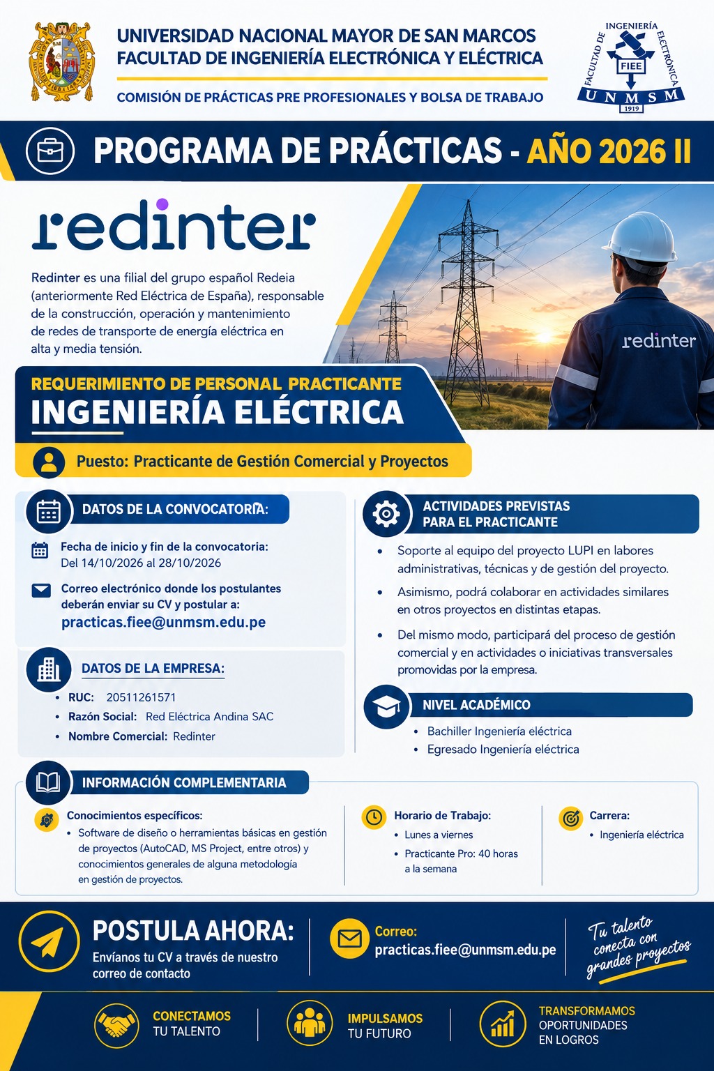 Requerimiento de Practicas