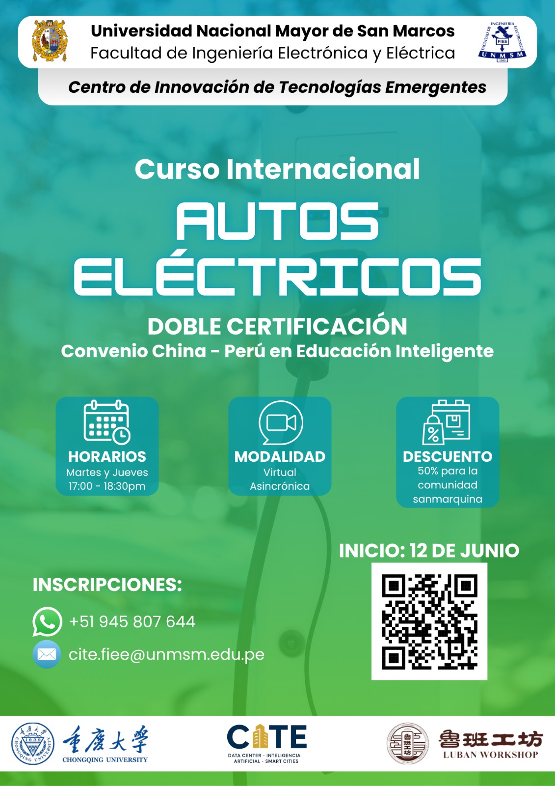 CURSO INTERNACIONAL: AUTOS ELÉCTRICOS